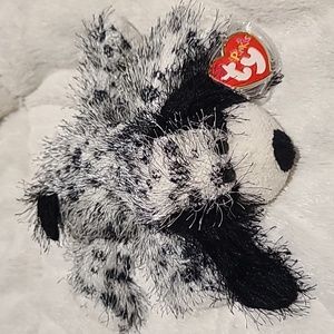 Ty Punkies Polka-dot dog beanie baby